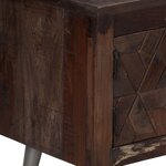 vidaXL Meuble TV Bois de récupération solide 140 x 30 x 45 cm