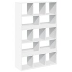 vidaXL Bibliothèque blanc 100x33x156 5 cm bois d'ingénierie