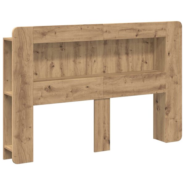 vidaXL Cabinet de Tête de Lit Chêne artisanal 160 cm Bois d’ingénierie