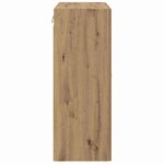 vidaXL Meuble mural 2 Pièces Chêne artisanal 69 5 x 34 x 90 cm