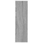 vidaXL Meuble TV mural 2 Pièces Gris Sonoma 30 x 31 x 100 cm