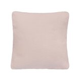 Vidaxl coussin 2 pcs coton tricoté lourd 45 x 45 cm rose