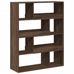 vidaXL Bibliothèque chêne marron 100x33x125 5 cm bois d'ingénierie