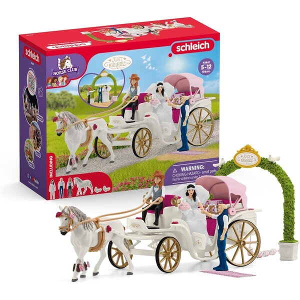 Schleich 42641 - La calèche des mariés