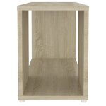vidaXL Meuble TV Chêne sonoma 60x24x32 cm Bois d'ingénierie