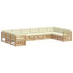 vidaXL Ensembles de canapés 10 pc