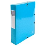 Boîte de classement idérama en carte pelliculée 7/10e - dos 6 cm - couleurs assorties - lot de 8 - exacompta