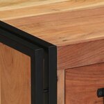 vidaXL Cabinet de chevet Marron 40 x 40 x 59 cm Bois d'acacia massif