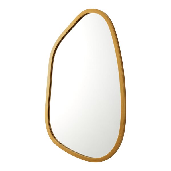 Miroir mural asymétrique 80 x 58 cm or 03_0007903