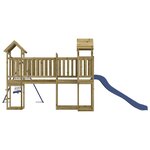 vidaXL Aire de jeux d'extérieur bois de pin imprégné
