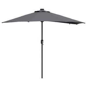 vidaXL Parasol de jardin Anthracite 294 x 150 x 223 cm