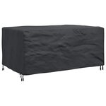 vidaXL Housse pour meubles Uni Noir 170 x 100 x 70 cm 600D