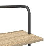 vidaXL Étagère Chêne sonoma 60 x 24 x 168 cm Bois d'ingénierie