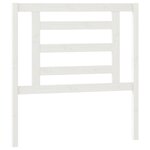 vidaXL Lit coulissant sans matelas blanc 2x(90x200) cm