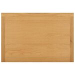 vidaXL Garde-robe 76x52x105 cm Bois de chêne massif