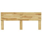 vidaXL Tête de lit 180 cm bois massif de chêne