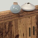 vidaXL Ensemble de meuble TV mural Montage mural 2 Pièces Bois Ancien