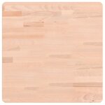 vidaXL Étagère de vasque murale acier et bois massif de hêtre