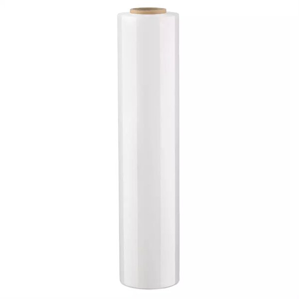 Film étirable manuel recyclé transparent – (Carton de 6 bobines) 15µ  450 mm x 270 m – Bulteau Systems