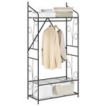 vidaXL Armoire Ouverte Uni 2 Pièces 78 x 36 x 158 cm