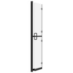 vidaXL Paroi de douche pliable Verre ESG dépoli 80x190 cm