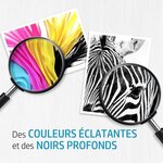 Hp 907xl cartouche d'encre noire grande capacité authentique pour hp officejet pro 6960/6970 (t6m19ae)