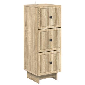 vidaXL Armoire à tiroirs Chêne Sonoma 33 x 34 5 x 90 cm