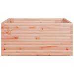 vidaXL Jardinière 100x100x46 cm bois massif de douglas