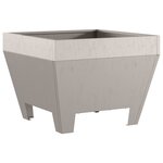 Braise de feu vidaXL Carré 50x50x30 cm en acier anti-intempéries