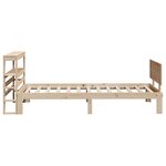 vidaXL Cadre de lit avec tête de lit sans matelas 75x190 cm