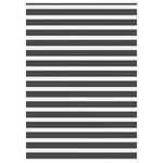 vidaXL Store zèbre noir 155x230 cm largeur du tissu 150 9 cm polyester