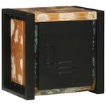 vidaXL Ensemble de mobilier de salle de bain 4 Pièces Bois Recyclé Solide