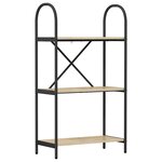 vidaXL Étagère Chêne Sonoma 60 x 30 x 109 cm Bois d'ingénierie