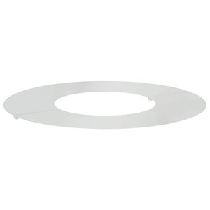 vidaXL adapté pour anneau d'arbre plat Argent Ø30 / 60 cm