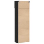 vidaXL Armoire de rangement Chêne noir 70 x 42 5 x 225 cm