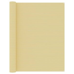vidaXL Tapis de tente 250x300 cm Beige