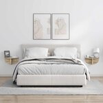 vidaXL Étagère Murale Chêne Sonoma 38 x 19 x 19 cm Bois d'ingénierie