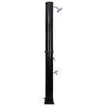 vidaXL Douche solaire d'extérieur avec pomme de douche et robinet 40 L
