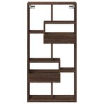 vidaXL Armoire murale chêne marron 50x15x100 cm bois d'ingénierie