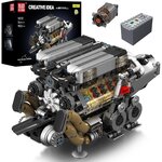 Mould King 10131 - BGT Kit de construction de moteur motorisé W16