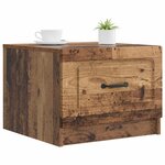 vidaXL Table basse Bois ancien 49 x 50 x 37 cm Bois d'ingénierie