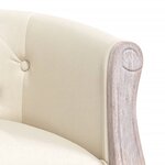 vidaXL Banc 98x56x69 cm lin