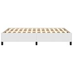 vidaXL Cadre de lit sans matelas blanc 120x200 cm similicuir