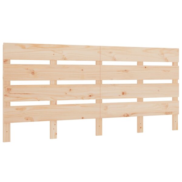 vidaXL Tête de lit 120x3x80 cm Bois massif de pin
