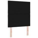 Tête de lit vidaXL design blocs en diamant noire 80 cm tissu