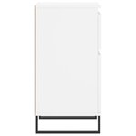 vidaXL Buffet blanc 40x35x70 cm bois d’ingénierie