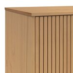 vidaXL Meuble TV OLDEN marron 114x43x57 cm bois de pin massif