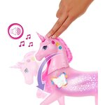 Mattel JCP78 - Barbie-Licorne SonseEt Lumières