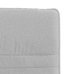 vidaXL Chaises à manger lot de 2 gris nuage tissu