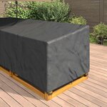 vidaXL Housse pour mobilier d'extérieur 330 x 255 x 80 cm
